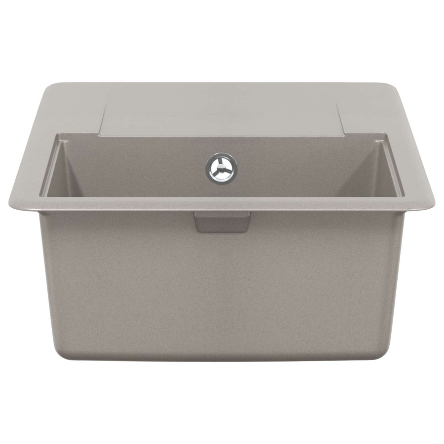 Wasbak Grijs 670 x 460 mm 80% Kwarts en 20% Hars
