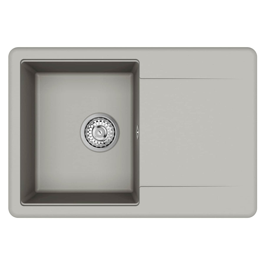 Wasbak Grijs 670 x 460 mm 80% Kwarts en 20% Hars