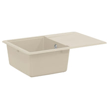 Wasbak Beige 670 x 460 mm 80% Kwarts en 20% Hars