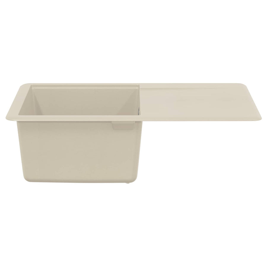 Wasbak Beige 670 x 460 mm 80% Kwarts en 20% Hars