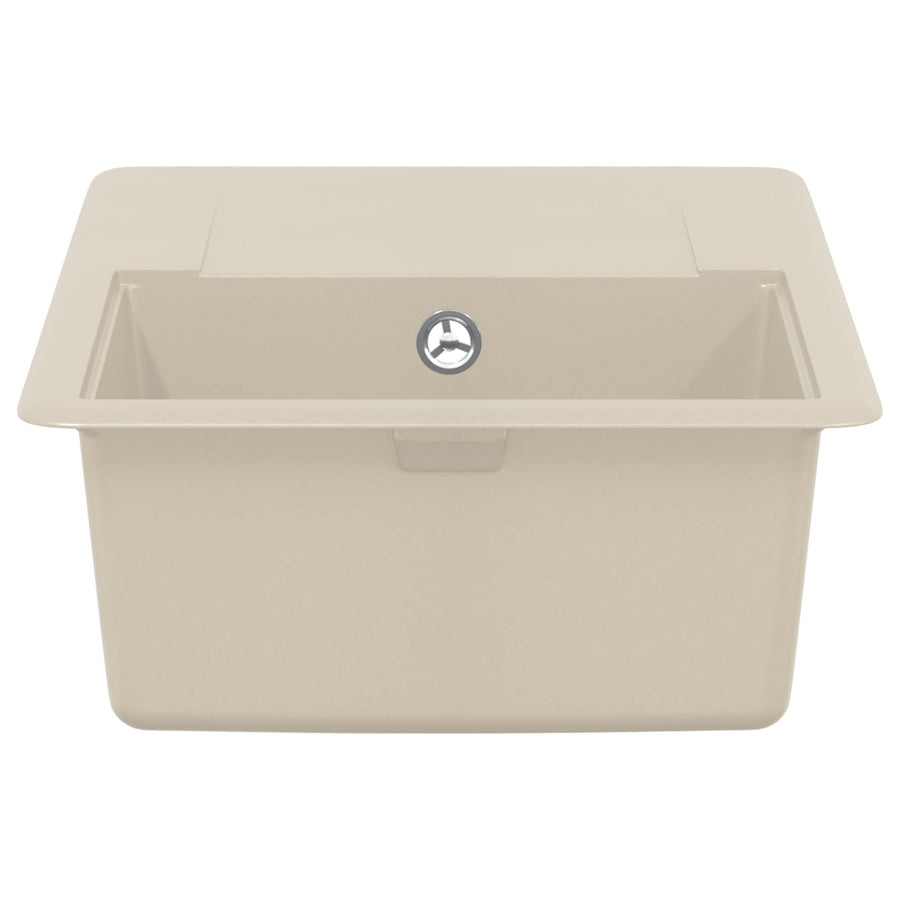 Wasbak Beige 670 x 460 mm 80% Kwarts en 20% Hars