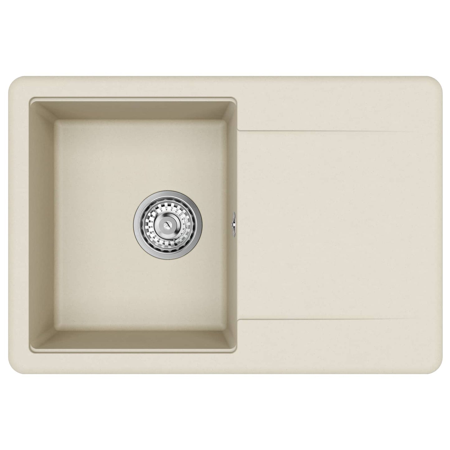 Wasbak Beige 670 x 460 mm 80% Kwarts en 20% Hars