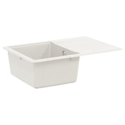 Wasbak 670x460 mm wit kwarts hars