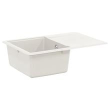 Wasbak Wit 670 x 460 mm 80% Kwarts en 20% Hars