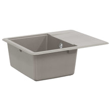 Wasbak Grijs 560 x 460 mm 80% Kwarts en 20% Hars