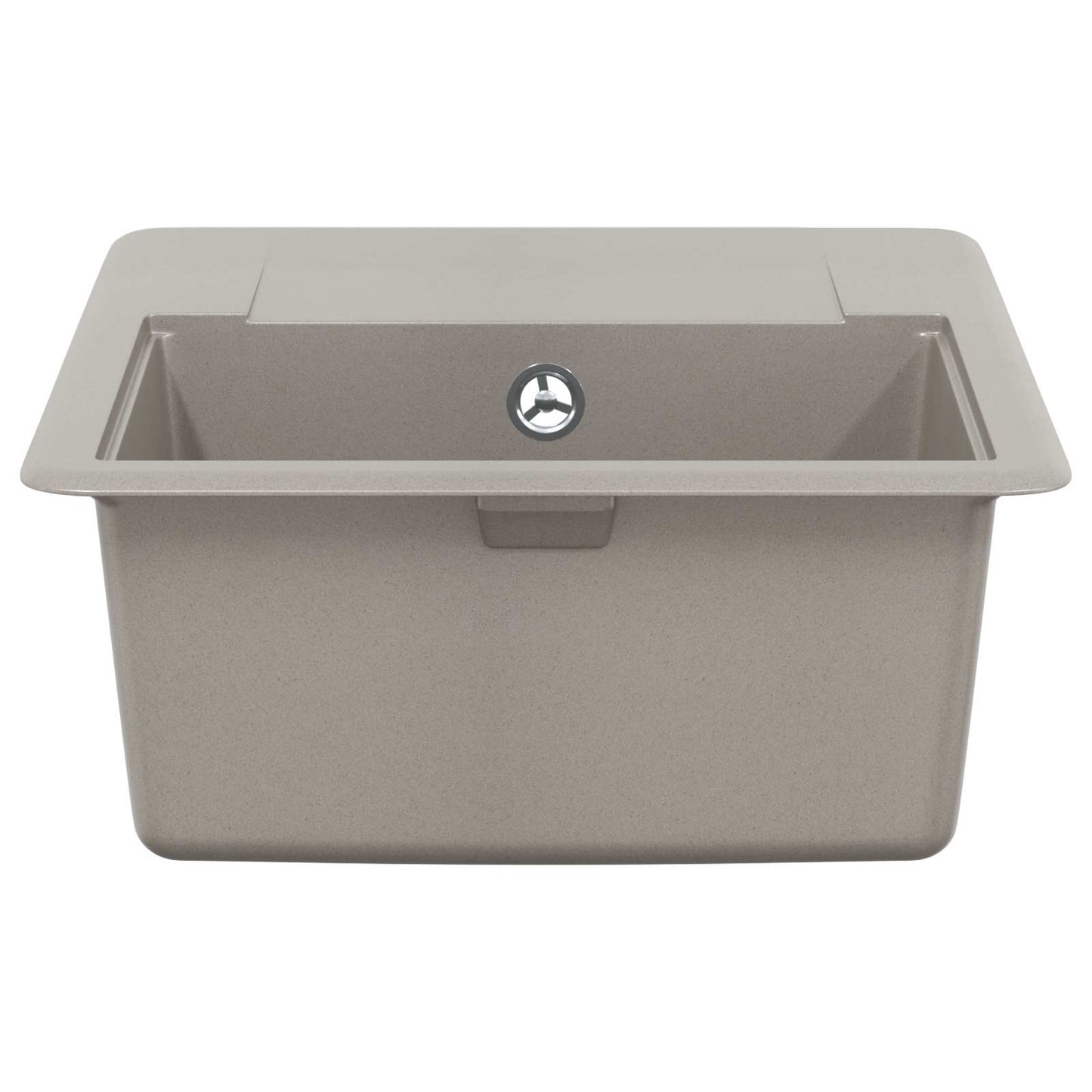 Wasbak Grijs 560 x 460 mm 80% Kwarts en 20% Hars