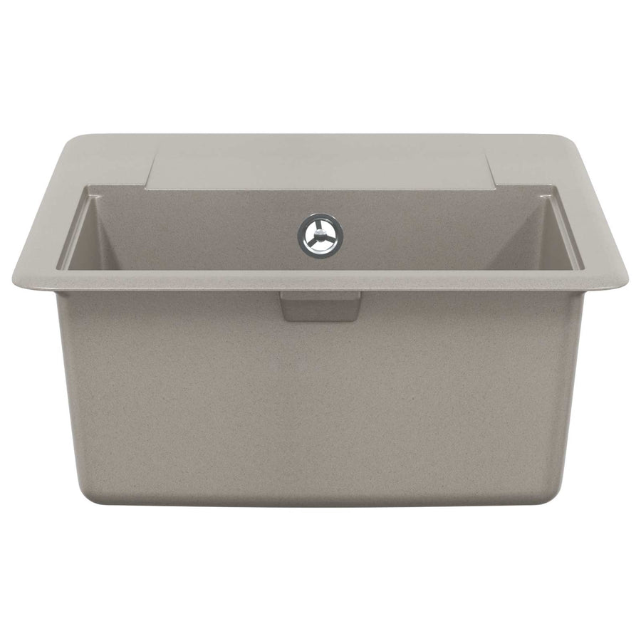 Wasbak Grijs 560 x 460 mm 80% Kwarts en 20% Hars