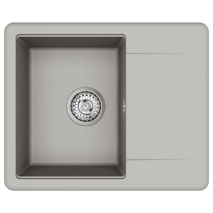 Wasbak Grijs 560 x 460 mm 80% Kwarts en 20% Hars