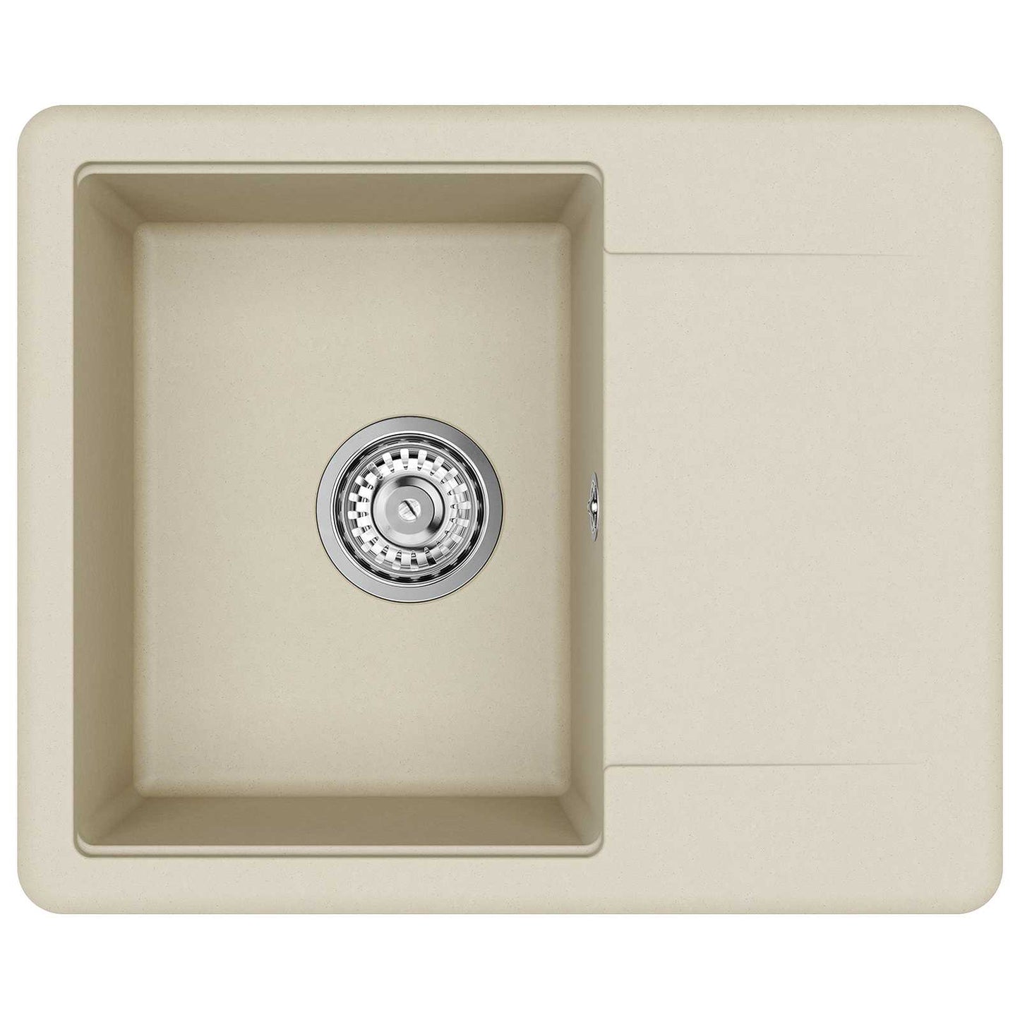 Wasbak Beige 560 x 460 mm 80% Kwarts en 20% Hars