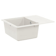Wasbak 560x460 mm wit graniet kwarts hars
