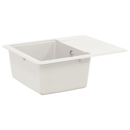 Wasbak Wit 560 x 460 mm 80% Kwarts en 20% Hars