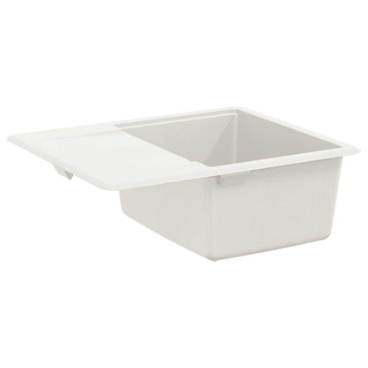 Wasbak Wit 560 x 460 mm 80% Kwarts en 20% Hars
