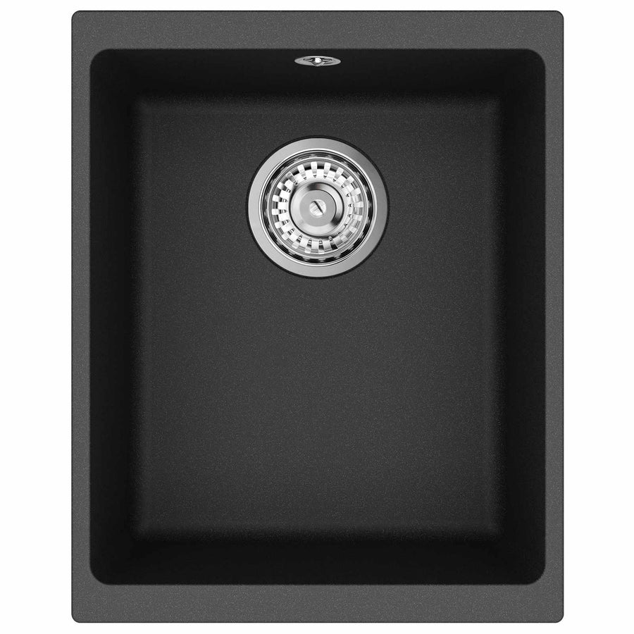Wasbak Zwart 370 x 460 mm 80% Kwarts en 20% Hars