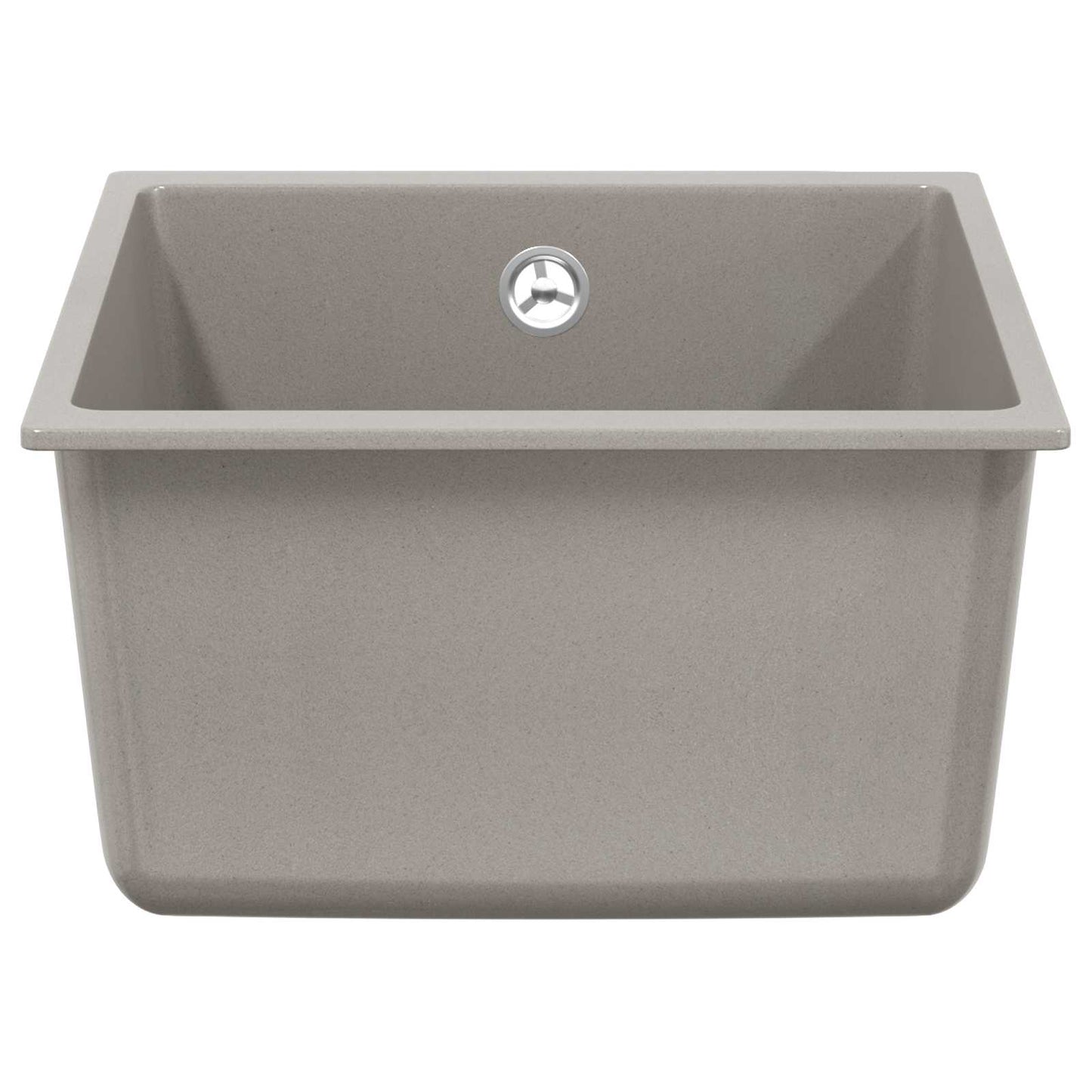 Wasbak Grijs 370 x 460 mm 80% Kwarts en 20% Hars
