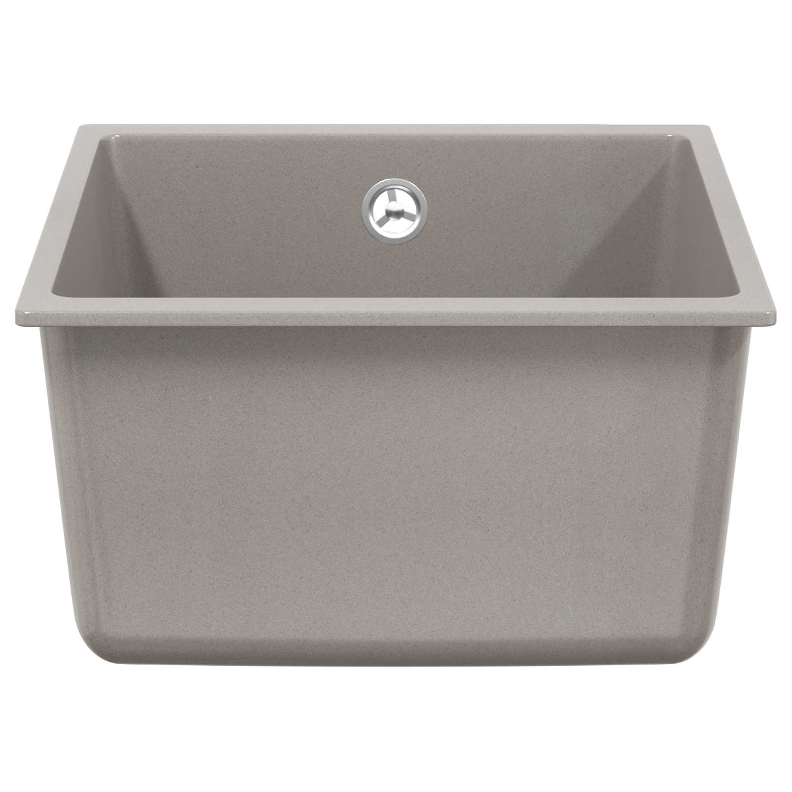 Wasbak Grijs 370 x 460 mm 80% Kwarts en 20% Hars