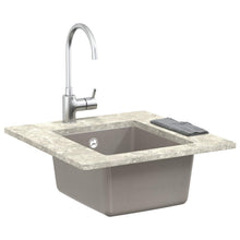 Wasbak Grijs 370 x 460 mm 80% Kwarts en 20% Hars