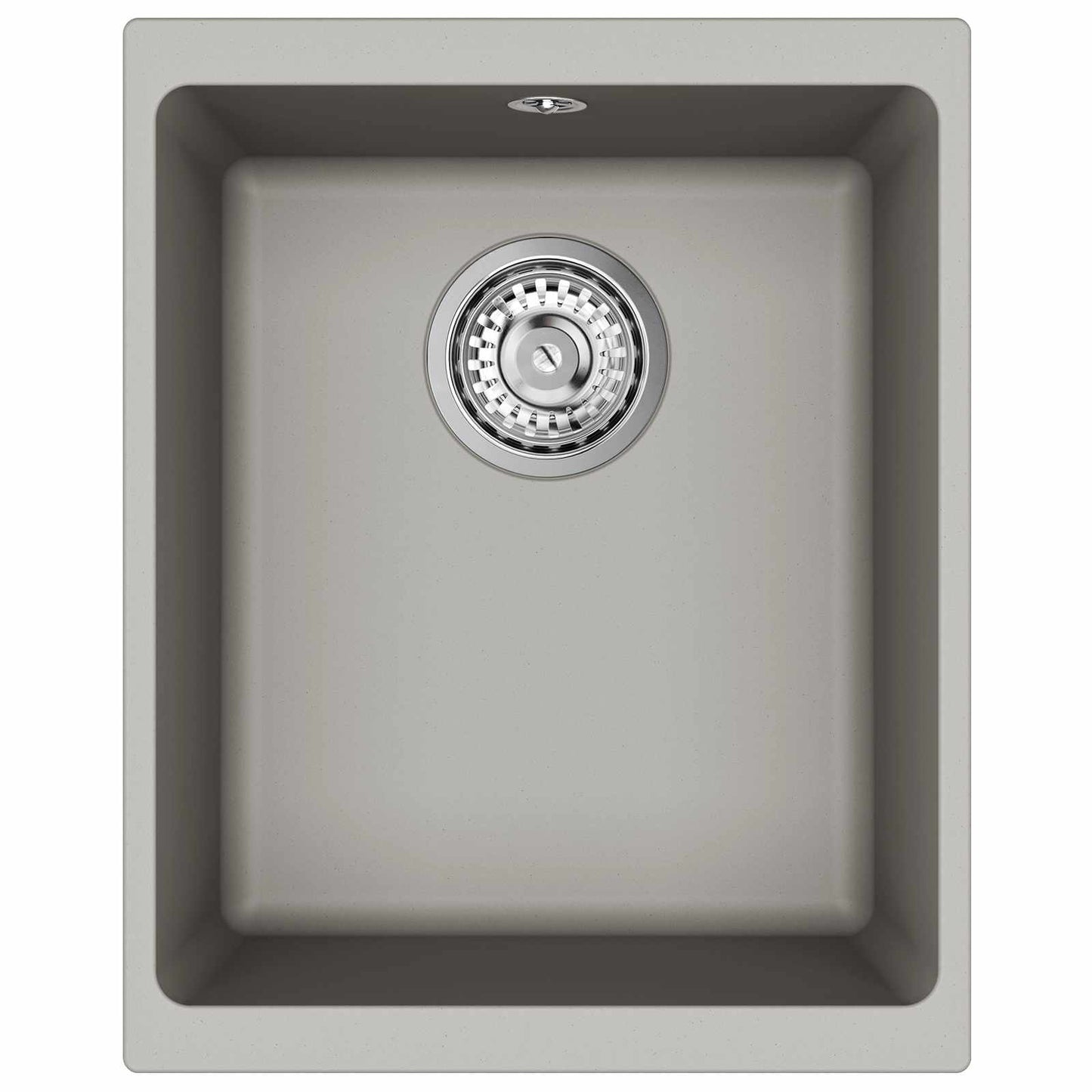 Wasbak Grijs 370 x 460 mm 80% Kwarts en 20% Hars