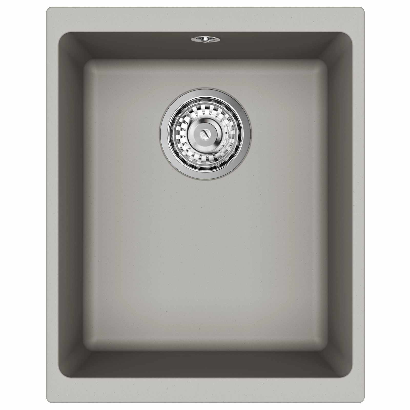 Wasbak Grijs 370 x 460 mm 80% Kwarts en 20% Hars