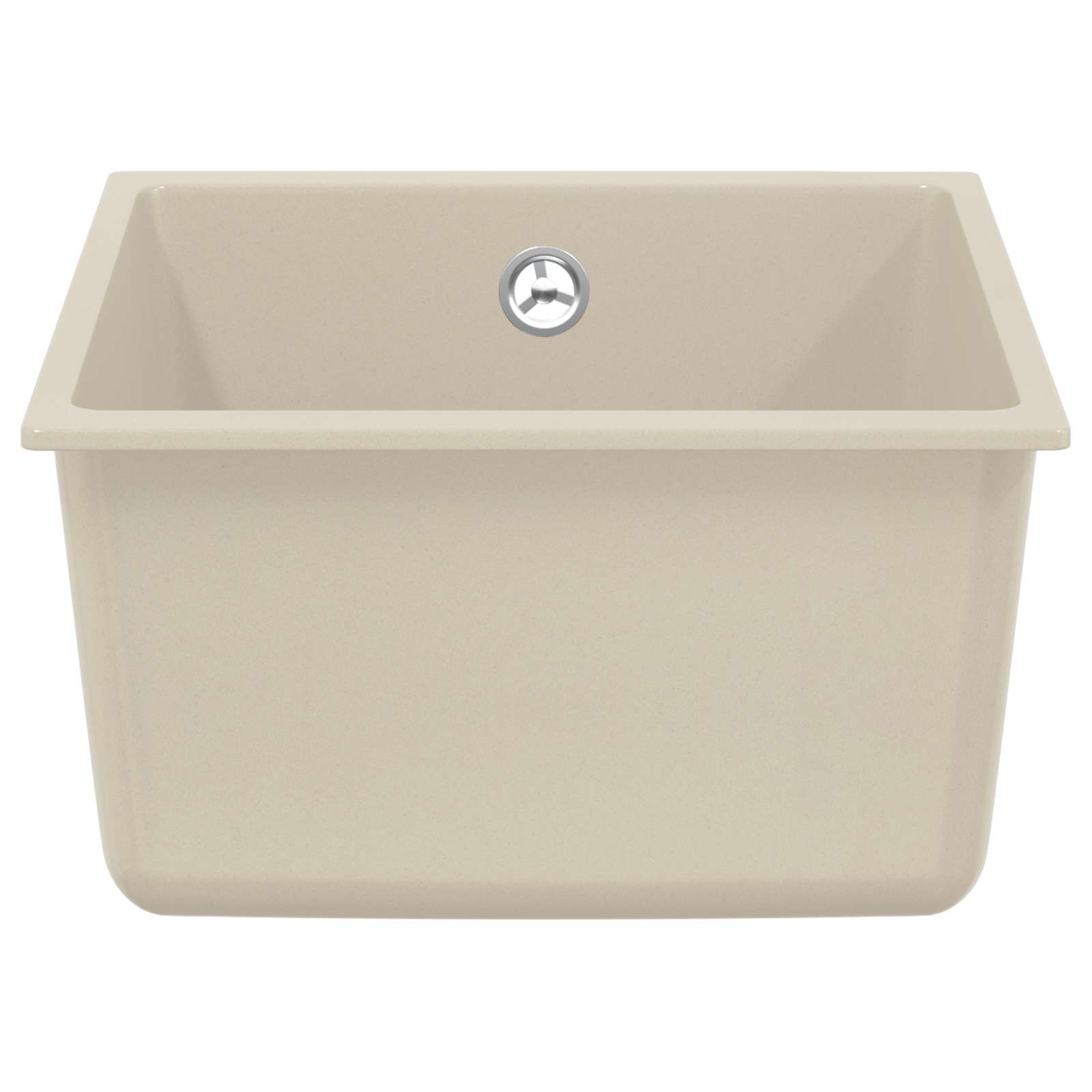 Wasbak Beige 370 x 460 mm 80% Kwarts en 20% Hars