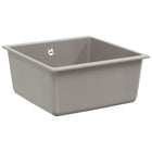 Sink Grey 430 x 460 mm 80% Quartz and 20% Resin