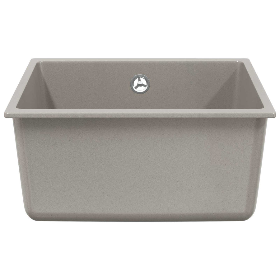 Wasbak Grijs 430 x 460 mm 80% Kwarts en 20% Hars