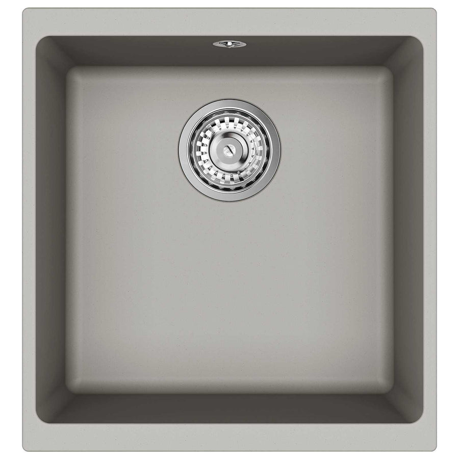 Wasbak Grijs 430 x 460 mm 80% Kwarts en 20% Hars