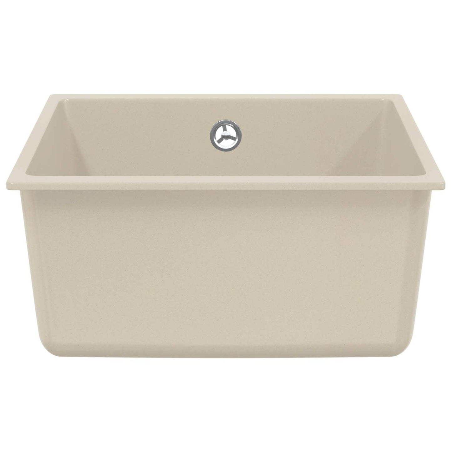 Wasbak Beige 430 x 460 mm 80% Kwarts en 20% Hars