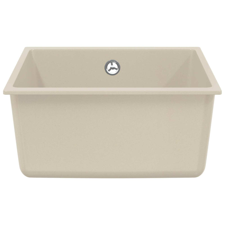 Wasbak Beige 430 x 460 mm 80% Kwarts en 20% Hars