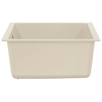 Wasbak Beige 430 x 460 mm 80% Kwarts en 20% Hars