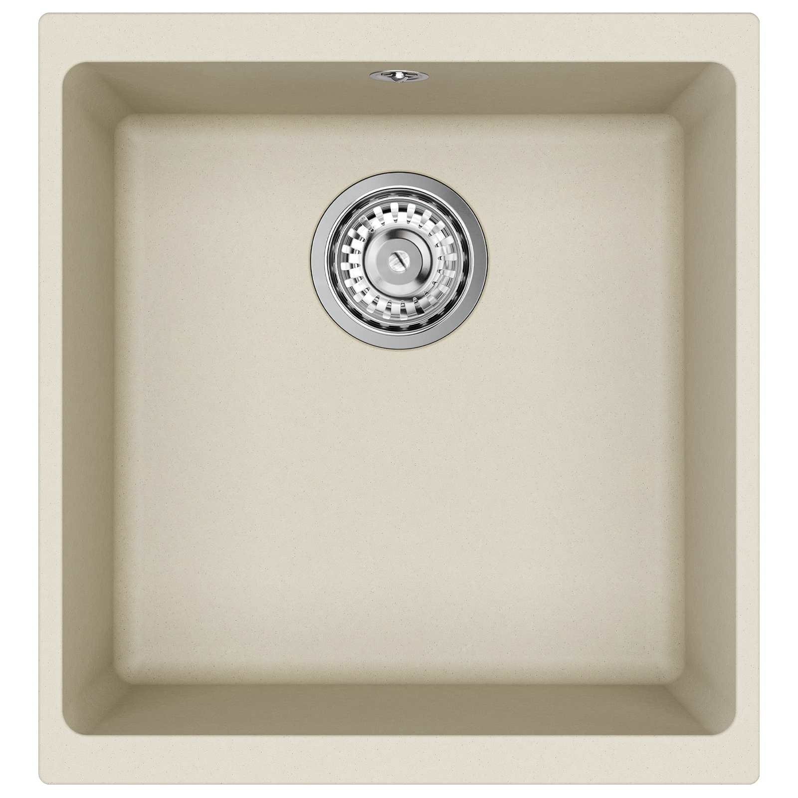 Wasbak Beige 430 x 460 mm 80% Kwarts en 20% Hars