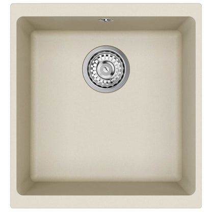 Wasbak Beige 430 x 460 mm 80% Kwarts en 20% Hars