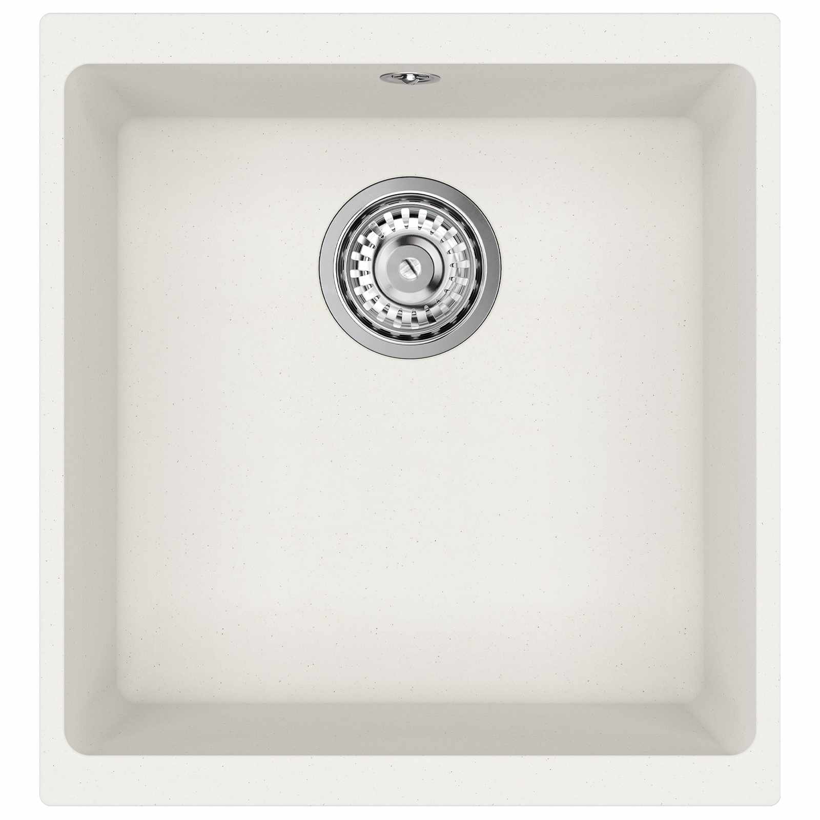 Wasbak Wit 430 x 460 mm 80% Kwarts en 20% Hars