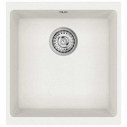 Wasbak Wit 430 x 460 mm 80% Kwarts en 20% Hars