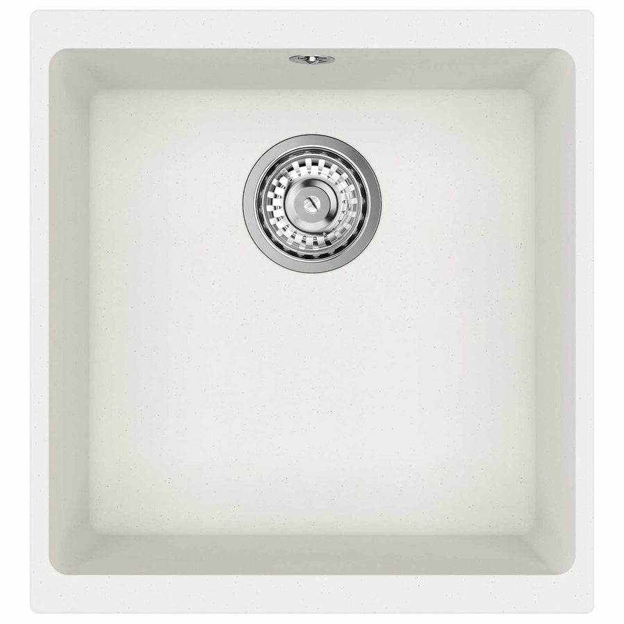 Wasbak Wit 430 x 460 mm 80% Kwarts en 20% Hars