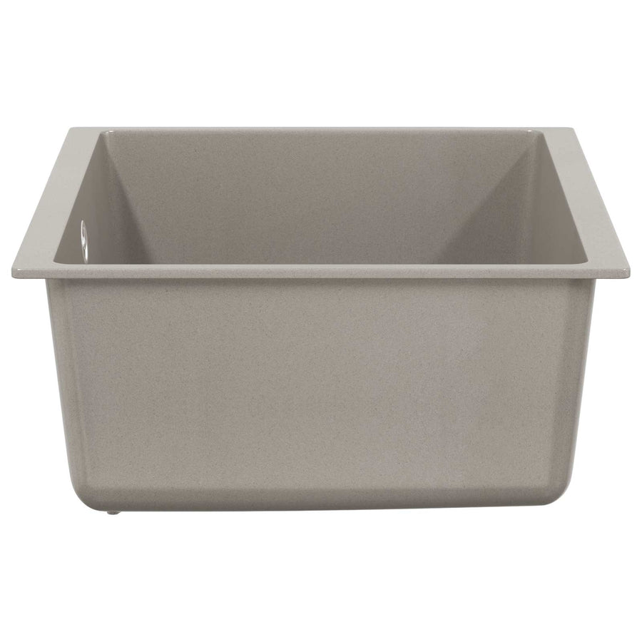 Wasbak Grijs 530 x 460 mm 80% Kwarts en 20% Hars