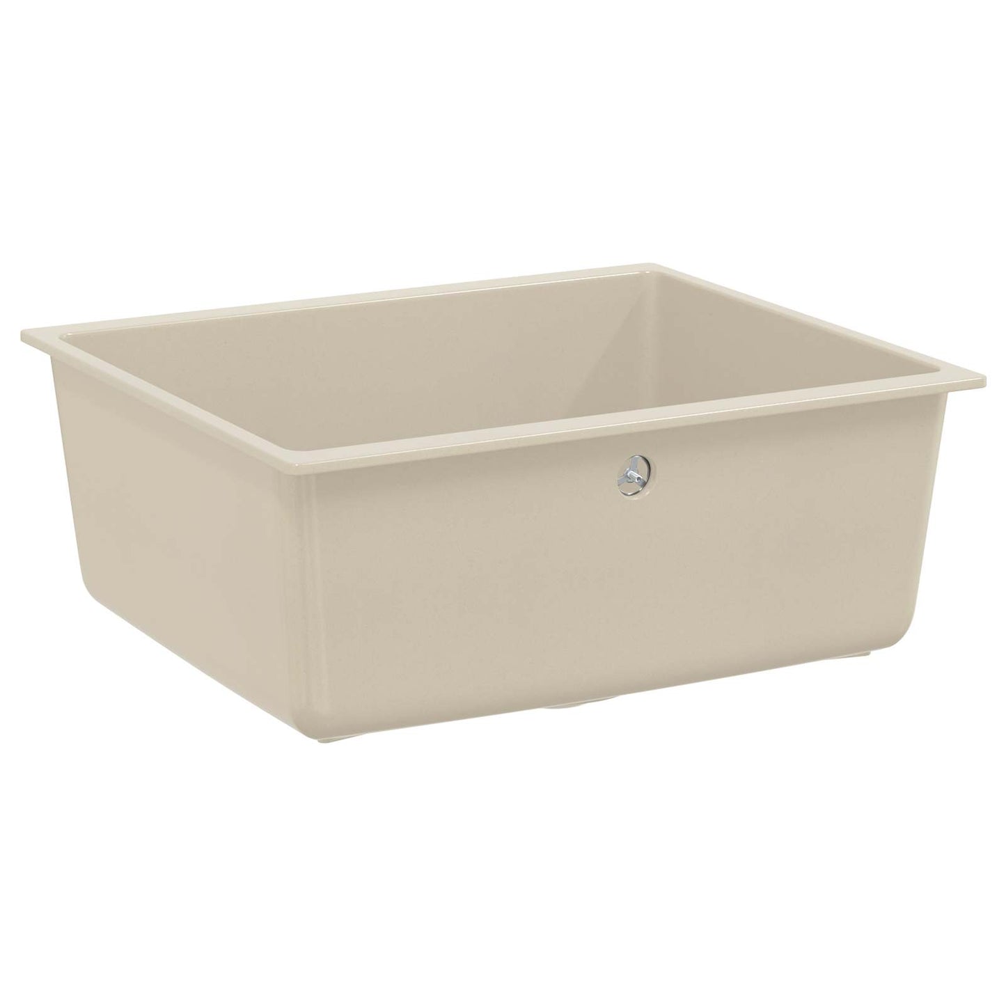 Wasbak Beige 530 x 460 mm 80% Kwarts en 20% Hars