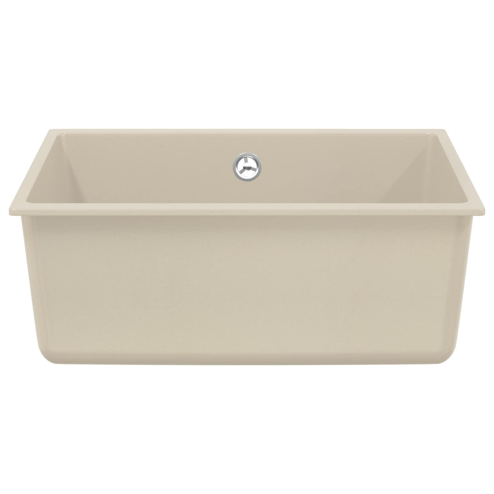Wasbak Beige 530 x 460 mm 80% Kwarts en 20% Hars