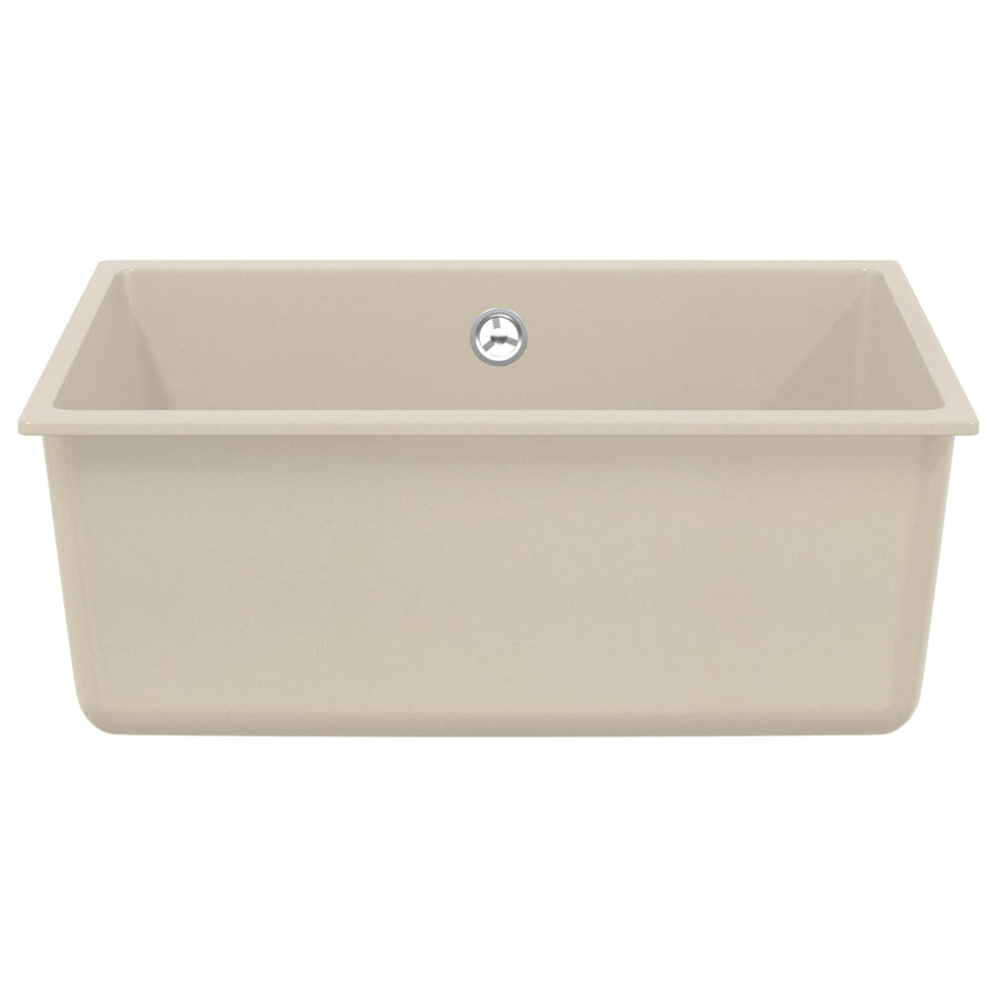 Wasbak Beige 530 x 460 mm 80% Kwarts en 20% Hars