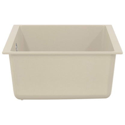 Wasbak Beige 530 x 460 mm 80% Kwarts en 20% Hars