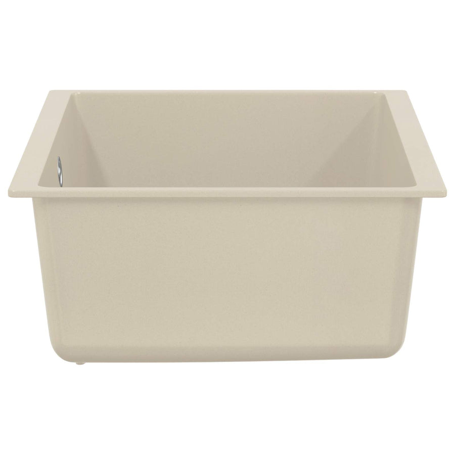 Wasbak Beige 530 x 460 mm 80% Kwarts en 20% Hars