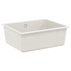 Sink White 530 x 460 mm 80% Quartz and 20% Resin