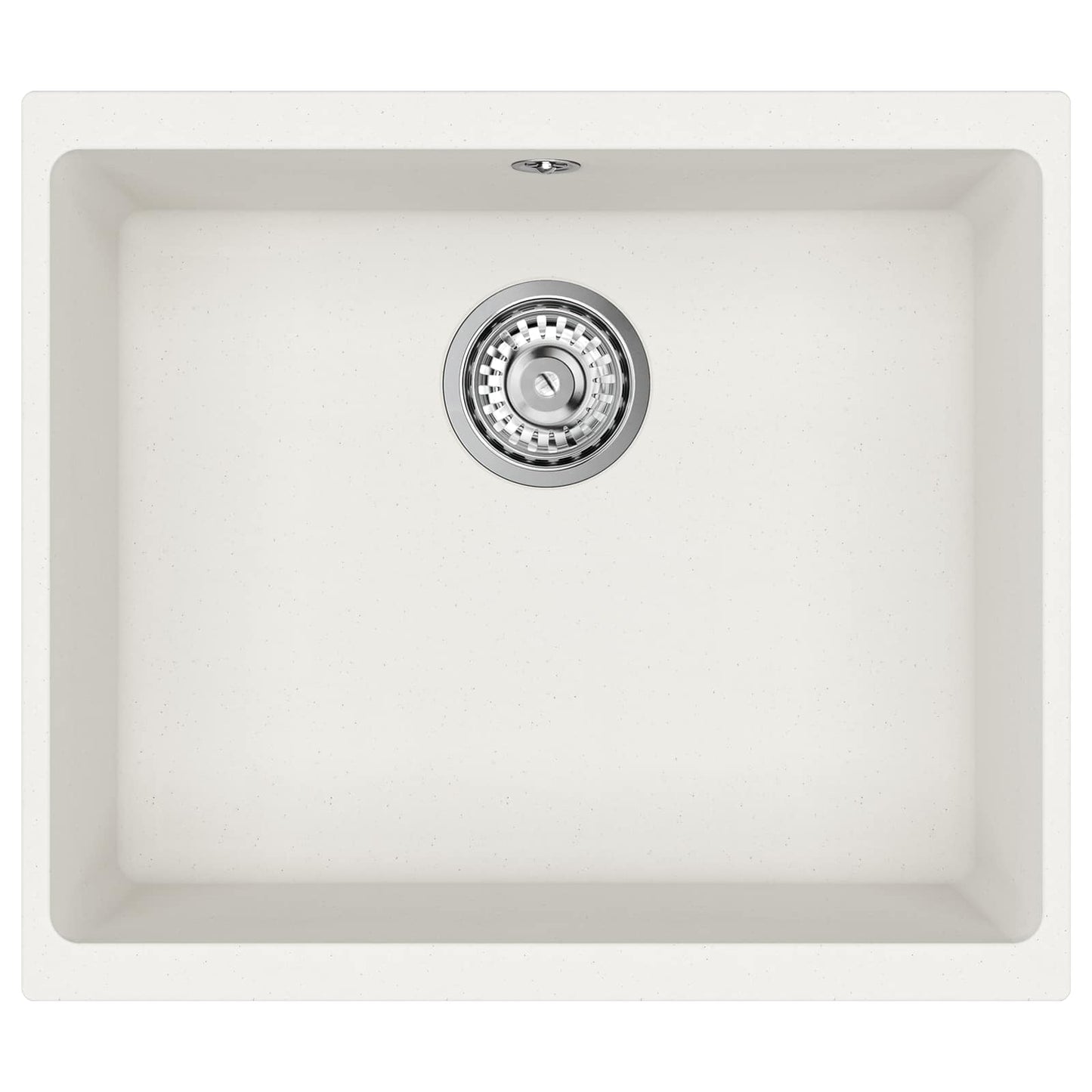 Wasbak Wit 530 x 460 mm 80% Kwarts en 20% Hars