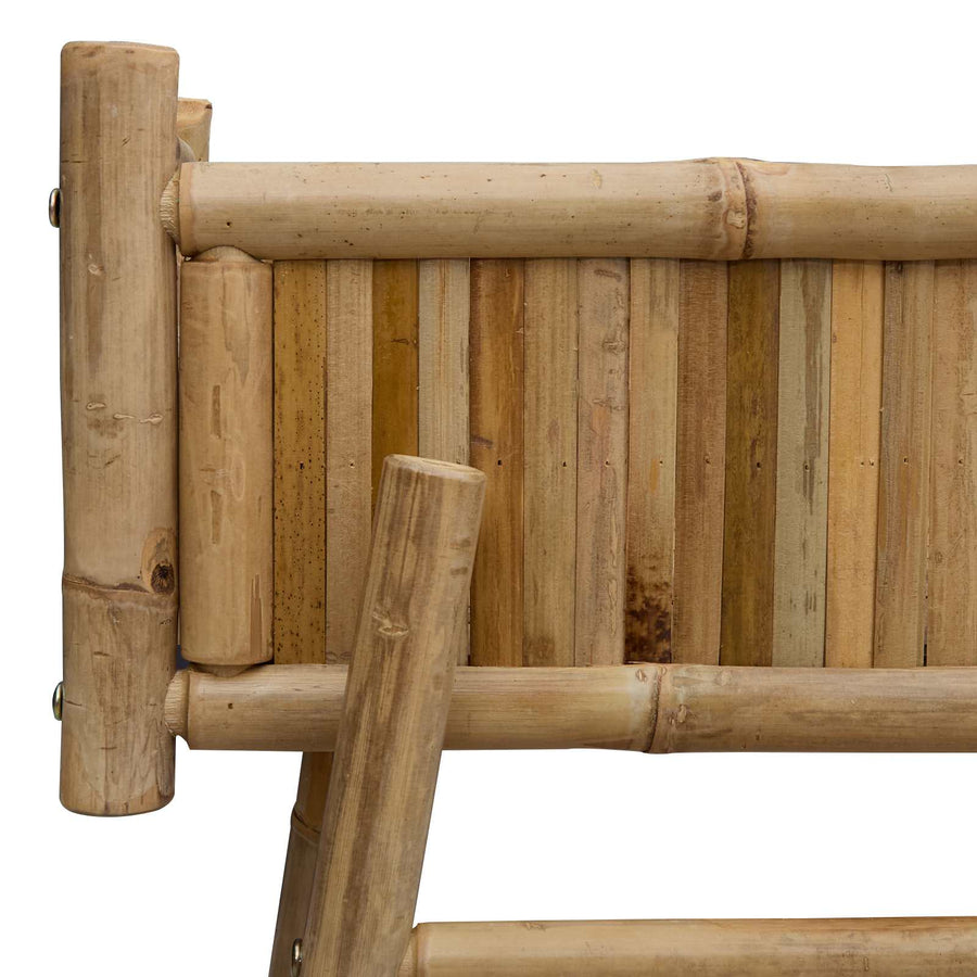 Tuinplanter met Houder Naturel 50 x 38 x 74 cm Bamboe