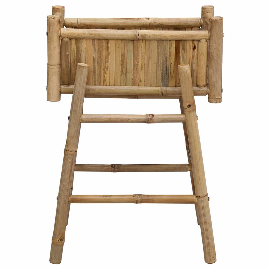 Tuinplanter met Houder Naturel 50 x 38 x 74 cm Bamboe