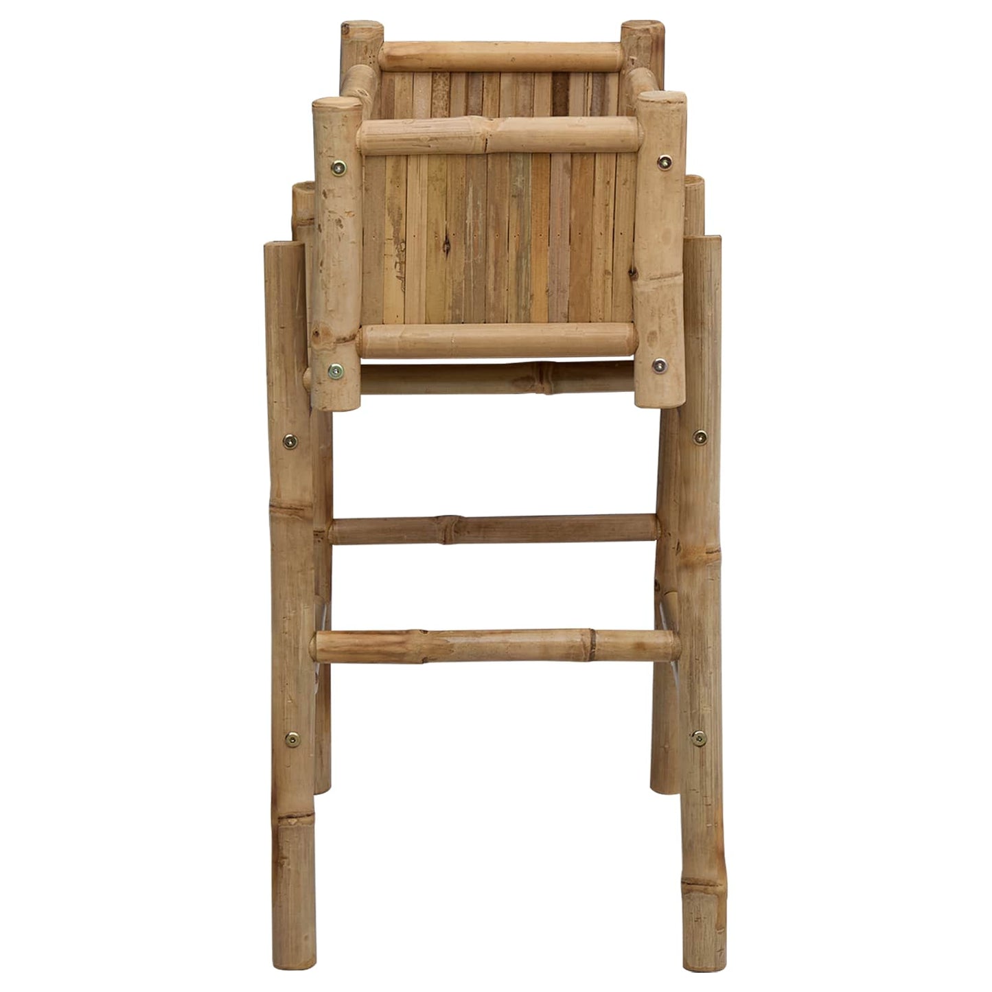 Tuinplanter met Houder Naturel 50 x 38 x 74 cm Bamboe
