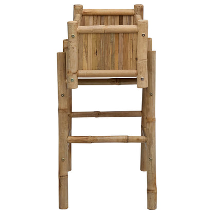 Tuinplanter met Houder Naturel 50 x 38 x 74 cm Bamboe