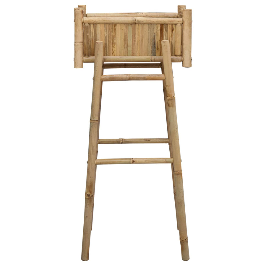 Tuinplanter met Houder Naturel 50 x 38 x 114 cm Bamboe
