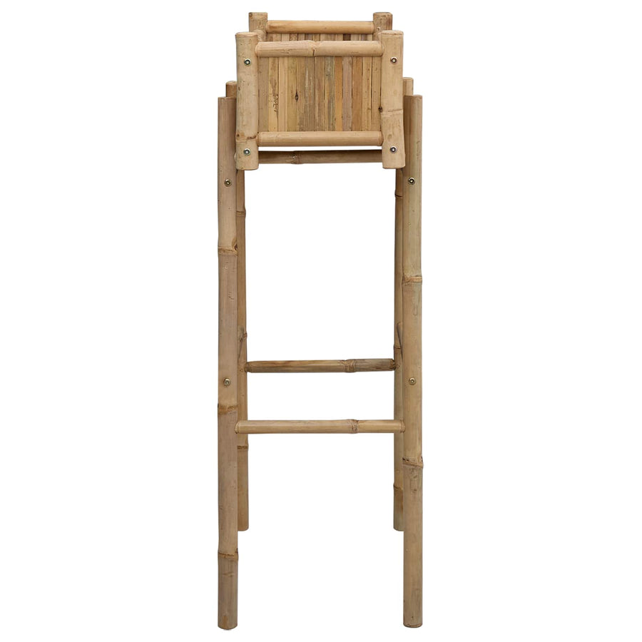 Tuinplanter met Houder Naturel 50 x 38 x 114 cm Bamboe
