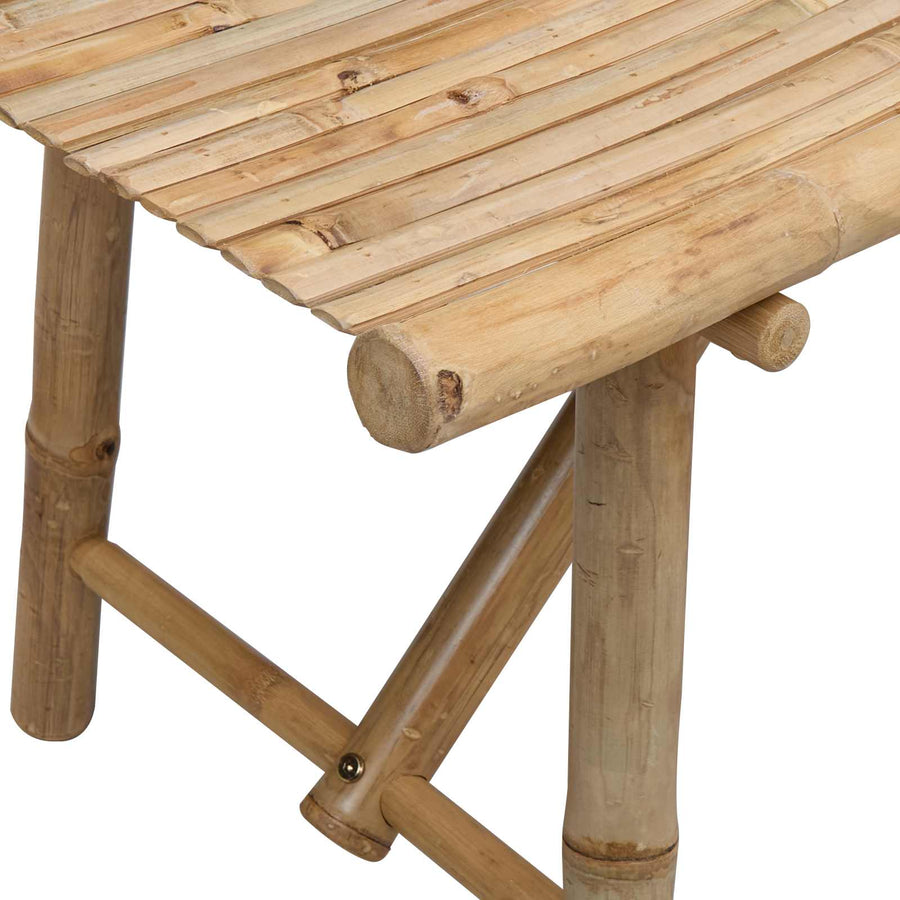 Tuinbank Naturel 110 x 45 x 50 cm Bamboe