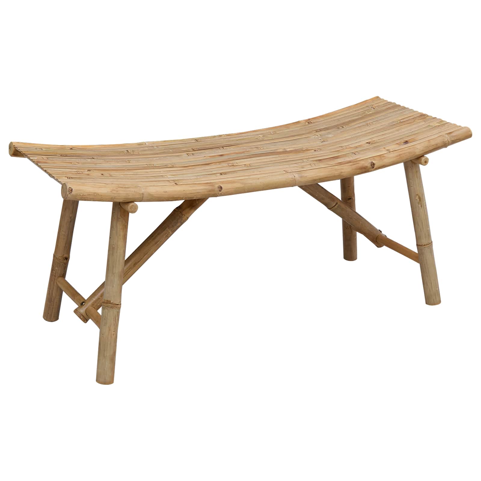 Tuinbank Naturel 110 x 45 x 50 cm Bamboe